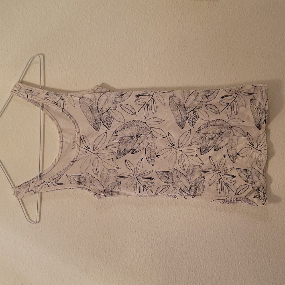 Tropical Design Stretchy Tank